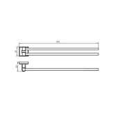 Тримач для рушників Perfect Sanitary Appliances КВ 9931