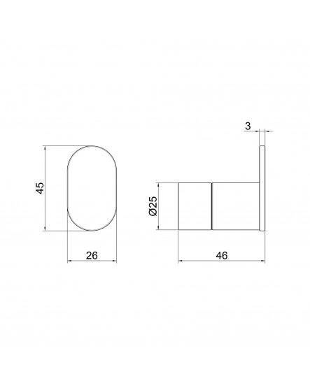 Гачок Qtap Hacek 1102103C