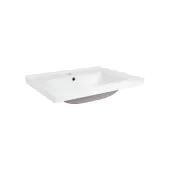 Раковина Qtap Albatross 5C 600х480х210 White с донным клапаном QT01115060CW