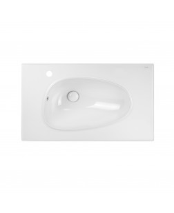 Раковина Qtap Virgo 800х480х167 White з донним клапаном QT1811FL8128BLW