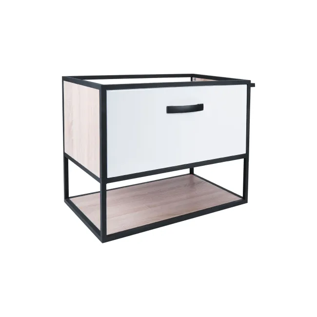 Тумба підвісна Qtap Taurus 600х580х437 White/Whitish oak QT2474TPT603WWO Тумба підвісна Qtap Taurus 600х580х437 White/Whitish oak QT2474TPT603WWO
