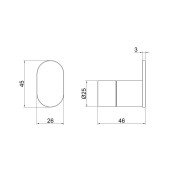 Гачок Qtap Hacek 1102103B Гачок Qtap Hacek 1102103B