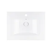 Комплект Qtap Tern 600х580х437 Matt black тумба підвісна + раковина урізна QT1772TPL6023060CMB