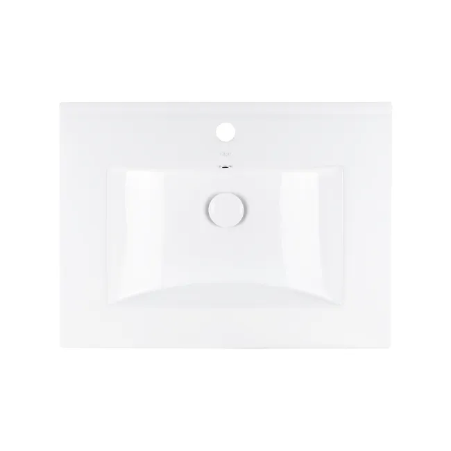 Комплект Qtap Tern 600х580х437 Matt black тумба підвісна + раковина урізна QT1772TPL6023060CMB