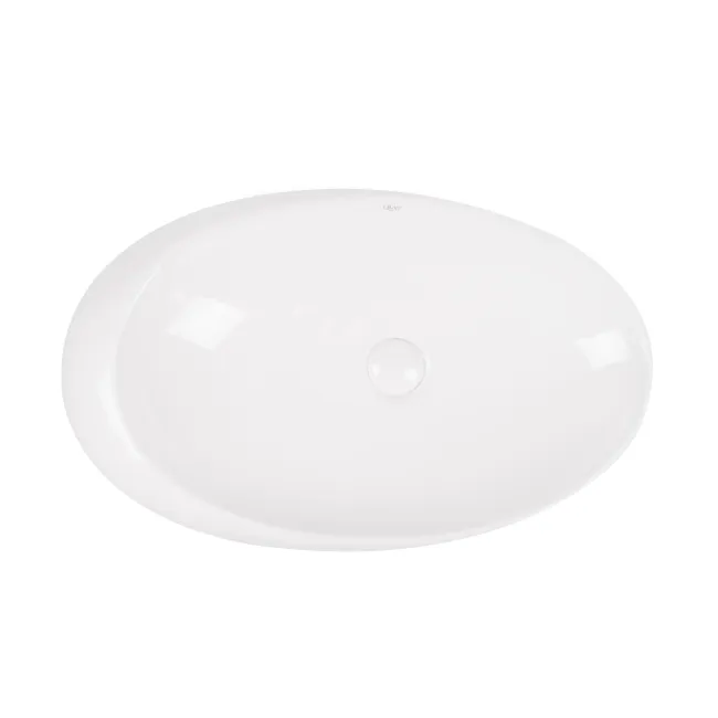 Раковина-чаша Qtap Leo 690x435x180 White с донным клапаном QT11111094W Раковина-чаша Qtap Leo 690x435x180 White с донным клапаном QT11111094W