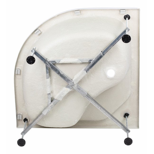 Душевая кабина Lidz Latwa SC90x90.SAT.HIGH.TR, стекло прозрачное 4 мм