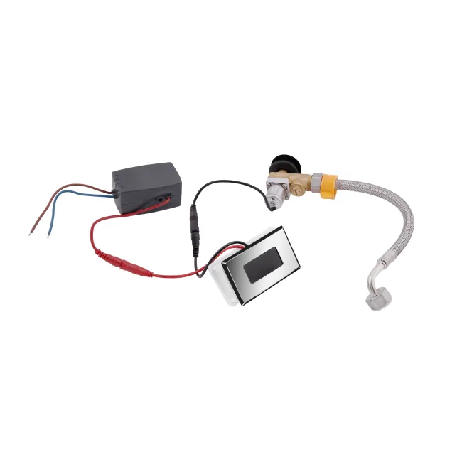 Панель смыва для писсуара Qtap Scorpio с ИК датчиком QT146601ACCHR Chrome/Black Панель смыва для писсуара Qtap Scorpio с ИК датчиком QT146601ACCHR Chrome/Black