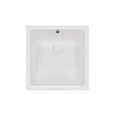 Раковина Qtap Stork 440x340x190 White з донним клапаном QT15116086W