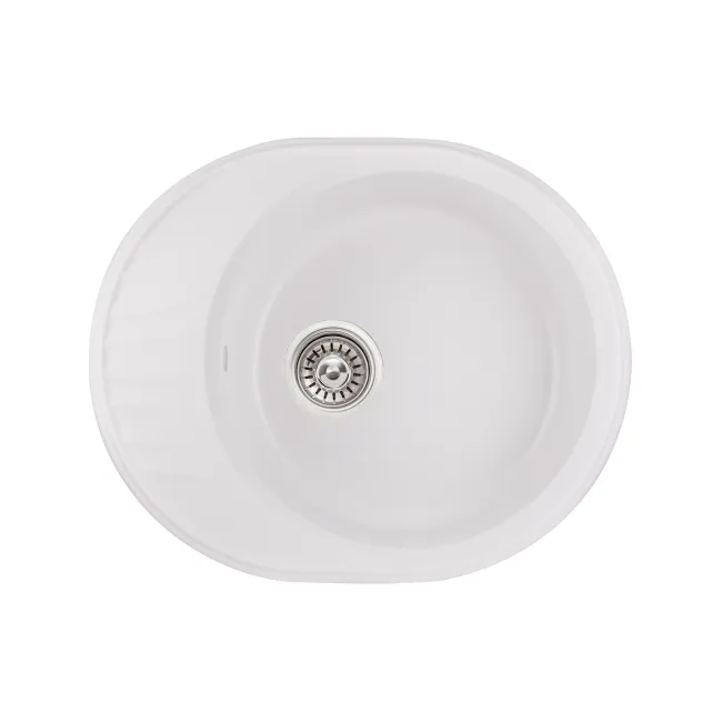Кухонная мойка Qtap CS 6151 White (QT6151WHI650)