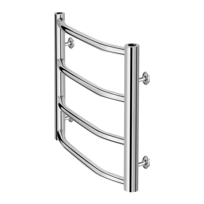 Сушарка для рушників водяна Lidz Trapezium (CRM) D38/25 400x500 P4