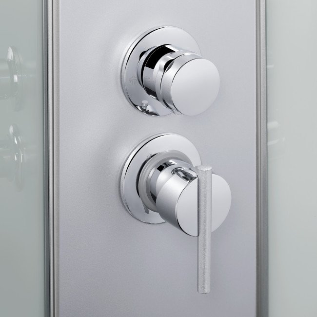 Гідромасажний бокс Lidz Tani SBM90x90.SAT.HIGH.FR з піддон з панеллю Kupala Гідромасажний бокс Lidz Tani SBM90x90.SAT.HIGH.FR з піддон з панеллю Kupala