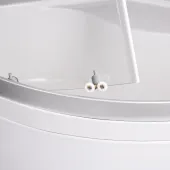 Душевая кабина Lidz Wieza SC90x90.SAT.HIGH.L, стекло Linie 4 мм