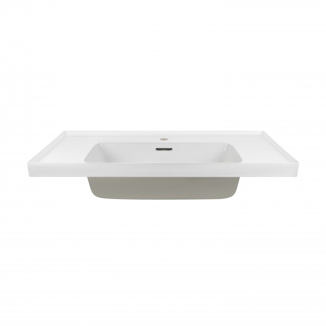 Раковина Qtap Albatross A 900х500х230 White с донным клапаном QT01115090AW