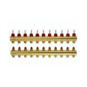 Колектор з витратомірами Danfoss FHF на 11 виходів (088U0531)