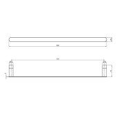 Полотенцедержатель Qtap Drzak 7202103C