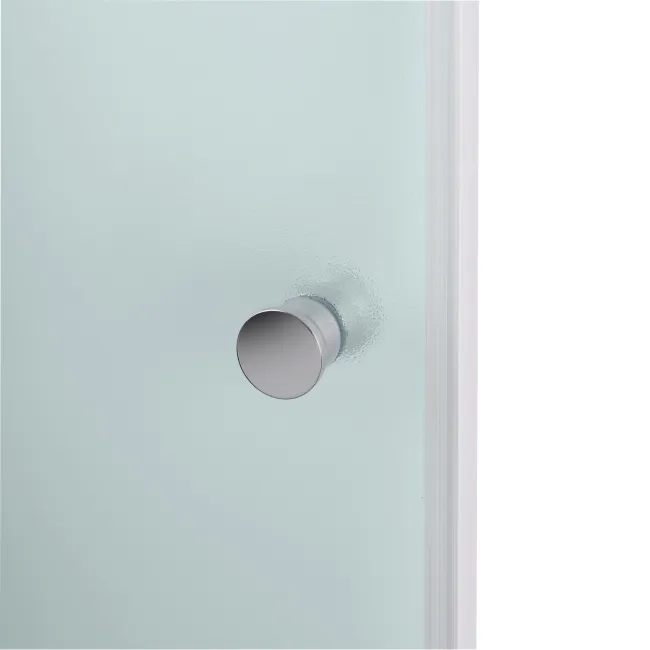Душові двері в нішу Qtap Presto CRM208.P5 80х185 см, скло Pear 5 мм