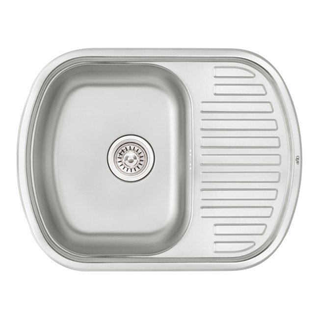 Кухонная мойка Qtap 6349 0,8 мм Satin (QT6349SAT08)