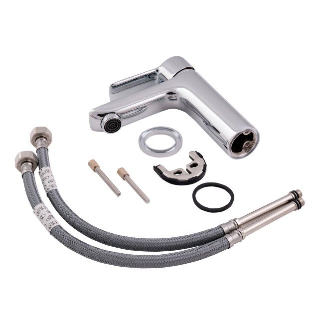 Змішувач для раковини Qtap Alza 10M50104C Змішувач для раковини Qtap Alza 10M50104C