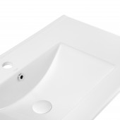 Комплект Qtap Tern 800х725х437 White тумба підлогова + раковина урізна QT1771TNL8013080CW