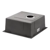 Кухонна мийка Qtap D4645 2.7/1.0 мм Satin (QTD464510)