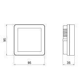 Недельный программируемый термостат Thermo Alliance ТА-2501WiFi сенсорный c WiFi Недельный программируемый термостат Thermo Alliance ТА-2501WiFi сенсорный c WiFi