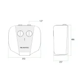 Водонагрівач Promotec Compact 10 л під мийкою, мокрий ТЕН 1,5 кВт (GCU1015M53SRC) 304121