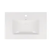 Комплект Qtap Taurus 700х580х437 Whitish oak тумба підвісна + раковина урізна QT2472TPT703WO