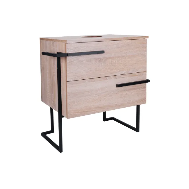 Тумба підлогова Qtap Taurus 600х616х437 Whitish oak зі стільницею QT2480TNT603WO Тумба підлогова Qtap Taurus 600х616х437 Whitish oak зі стільницею QT2480TNT603WO