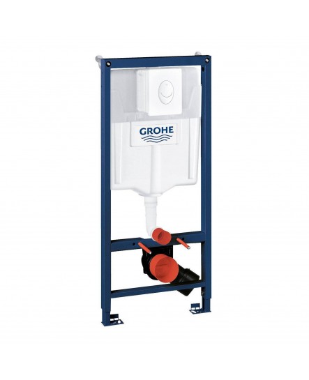 Набор инсталляция 4 в 1 Grohe Rapid SL 38722001 + унитаз с сиденьем Qtap Crow QT05335170W