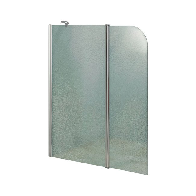 Штора на ванну Lidz Brama SS120x140L.CRM.FR стекло Frost 6 мм, левая Штора на ванну Lidz Brama SS120x140L.CRM.FR стекло Frost 6 мм, левая