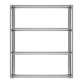 Сушарка для рушників водяна Lidz Standard (CRM) D32/20х1/2" 400x500 P4