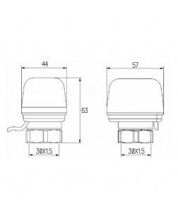 Сервопривод Icma 24V №980 (NC)