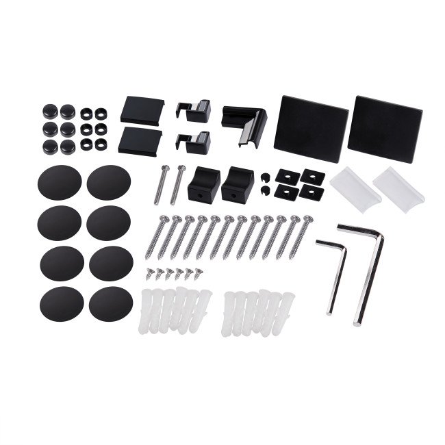 Душевая кабина Qtap Crow BLA1099SC6 90x90 см без поддона Душевая кабина Qtap Crow BLA1099SC6 90x90 см без поддона