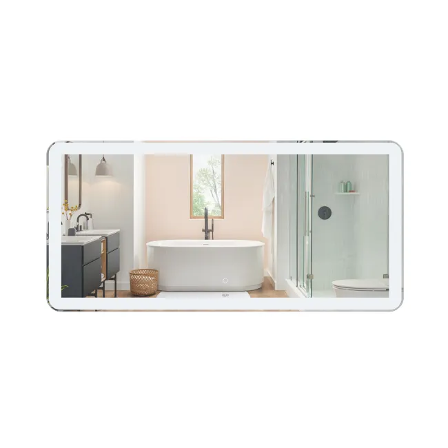 Дзеркало Qtap Swan 1400х700 з LED-підсвічуванням QT1678141470140W Дзеркало Qtap Swan 1400х700 з LED-підсвічуванням QT1678141470140W