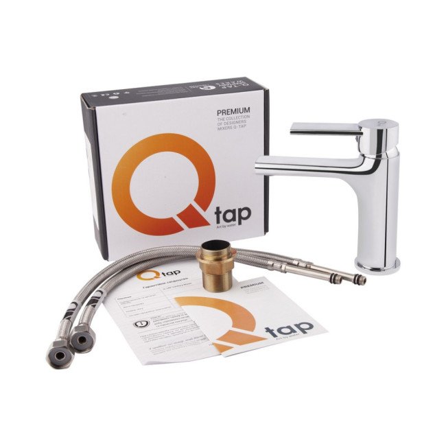 Змішувач для раковини Qtap Form CRM 001F