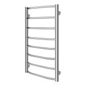 Сушарка для рушників водяна Lidz Trapezium (CRM) D38/25 500x1000 P8