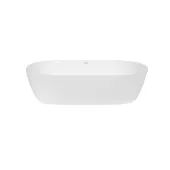 Раковина-чаша Qtap Aquarius 465x375x115 White с донным клапаном QT21112185W
