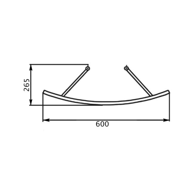 Тримач для рушників Azzurra Clas+ CLPU6575 2