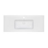 Раковина Qtap Albatross E49 1200х490х200 White з донним клапаном QT01119120E49W