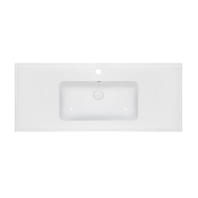 Раковина Qtap Albatross E49 1200х490х200 White з донним клапаном QT01119120E49W