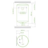 Водонагрівач Tesy Anticalc 80 л, сухий ТЕН 1,2 кВт (GCV804424DD06TS2R) 302984