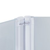 Штора на ванну Qtap Gemini WHI401114RP6 скло Pear 6 мм, 110x140 см Штора на ванну Qtap Gemini WHI401114RP6 скло Pear 6 мм, 110x140 см
