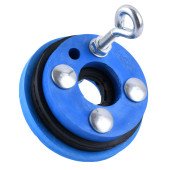 Оголовок синій для свердловини 125*32 мм