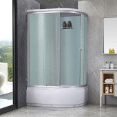 Гидромассажный бокс Lidz Tani SBM120x80L.SAT.HIGH.FR, стекло Frost 4мм Гидромассажный бокс Lidz Tani SBM120x80L.SAT.HIGH.FR, стекло Frost 4мм