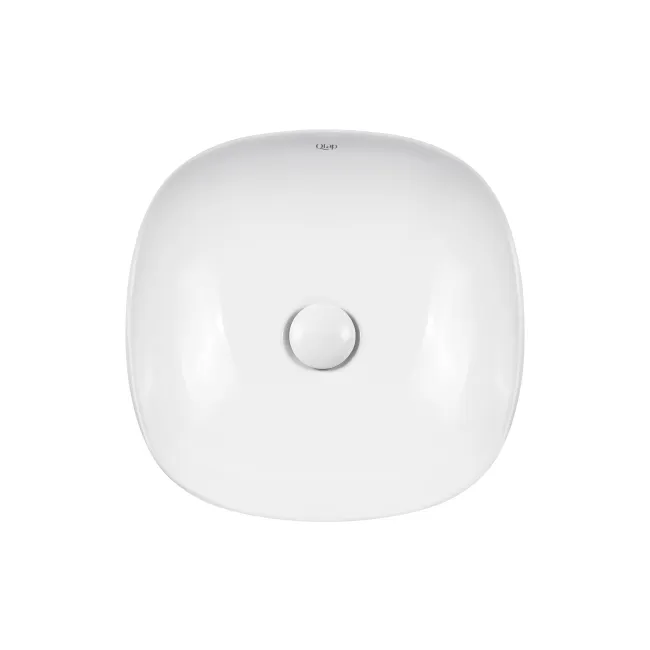 Раковина-чаша Qtap Kolibri 370х370х120 White с донным клапаном QT10118037FW Раковина-чаша Qtap Kolibri 370х370х120 White с донным клапаном QT10118037FW