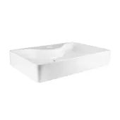 Раковина-чаша Qtap Crow 515х370х120 White с донным клапаном QT0511A064W