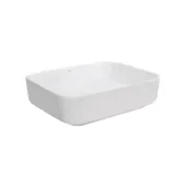 Раковина-чаша Qtap Tern 500x390x140 White с донным клапаном QT17112195W