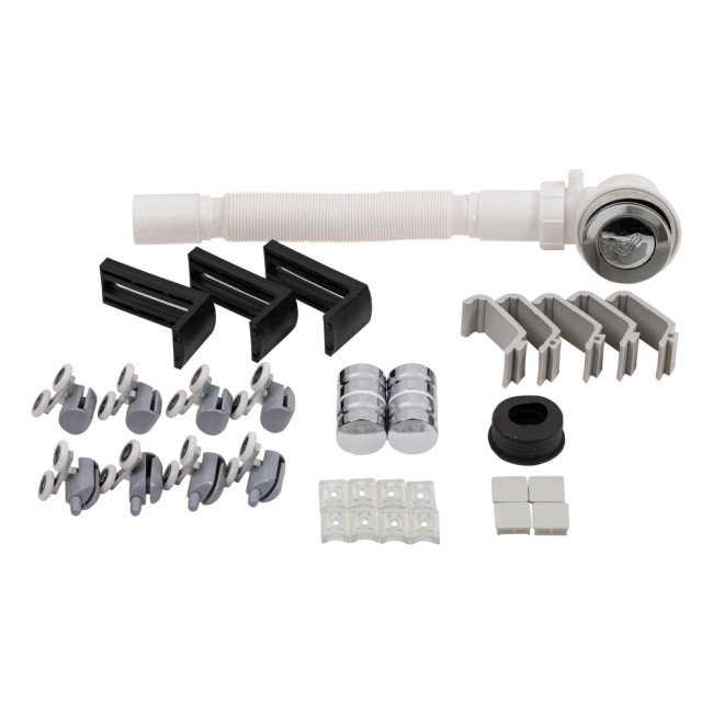 Душевая кабина Lidz Latwa SC90x90.SAT.HIGH.TR, стекло прозрачное 4 мм