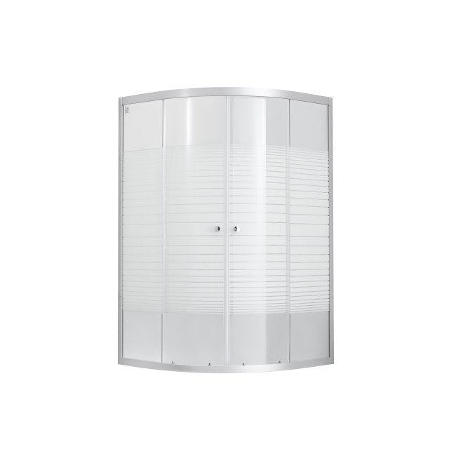 Душевая кабина Lidz Wieza SC80x80.SAT.LOW.L, стекло Linie 4 мм без поддона