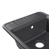 Кухонна мийка Qtap CS 6250 Beton (QT6250BET502)